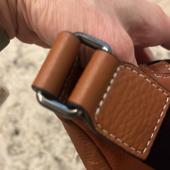 ✨NWT💥 Coach Warren Blt Bag Shear QB/Ginger - Picture 9 of 11